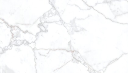 Fototapeta premium A serene, elegant, and neutral white marble pattern showcases subtle gray veins, creating a timeless backdrop.