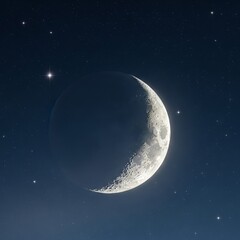 moon and stars