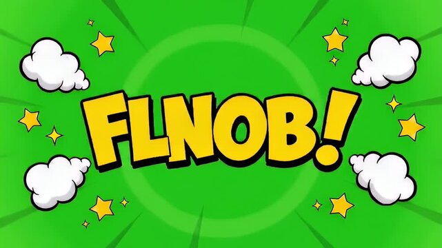 Comic text graphic background