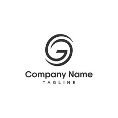 Obraz premium vector logo initial G