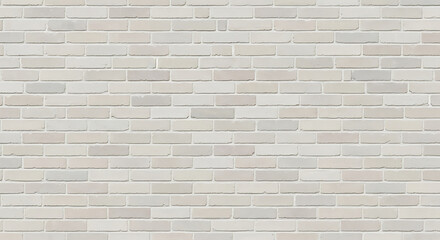 Fototapeta premium Seamless Pale Brick Wall Texture Background.