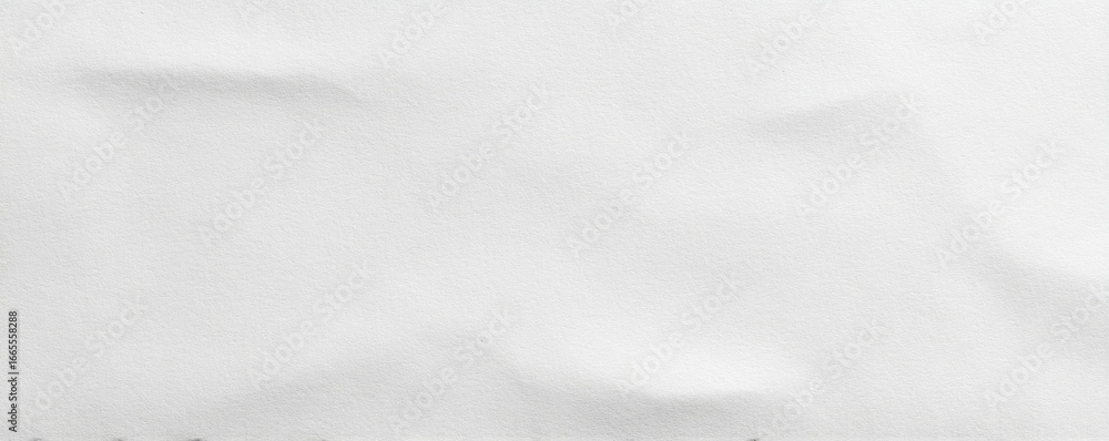 Poster textured white background with subtle creases, creating a minimalist and clean aesthetic ideal for v