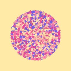 abstract background with circles