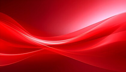 Abstract red design with flowing, dynamic curves.