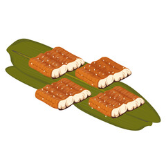 Vector Illustration logo Clipart Jangeo gui or Korean Korean grilled eel