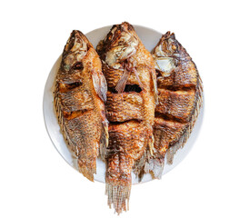 whole fried tilapia fish