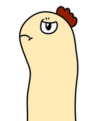 cartoon doodle cute monster