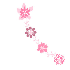 pink flower background
