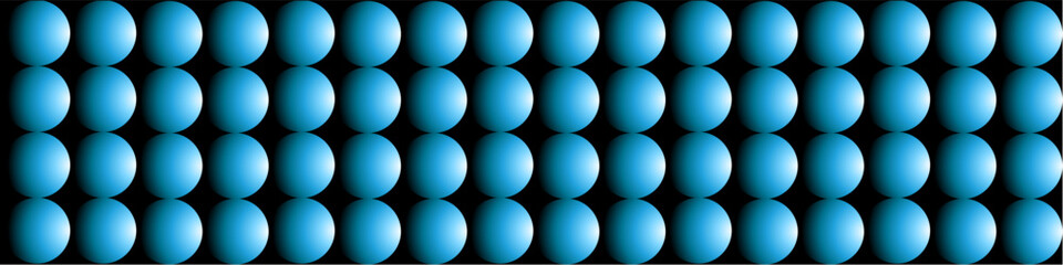 Blue gradient circle ball circle background vector for futuristic technology, digital data, and fluid design. Useful for illustrating an abstract, modern background with a dynamic look.