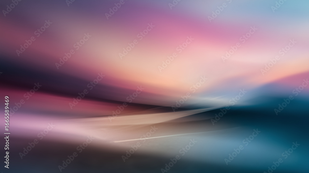 Aufkleber abstract blurred motion background creating soft pastel colors and smooth shapes