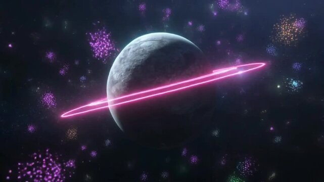 This visual is perfect for projects that require a touch of futuristic, mysterious, or cosmic magic. Perfect for movie intros, presentation backgrounds, advertisements, or educational content