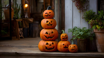 Halloween Pumpkin Decoration Outdoor
