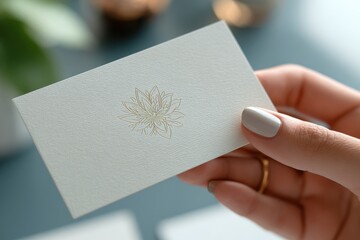 Elegant Business Card Mockup