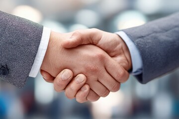 Securing Business Partnerships: A Handshake Deal
