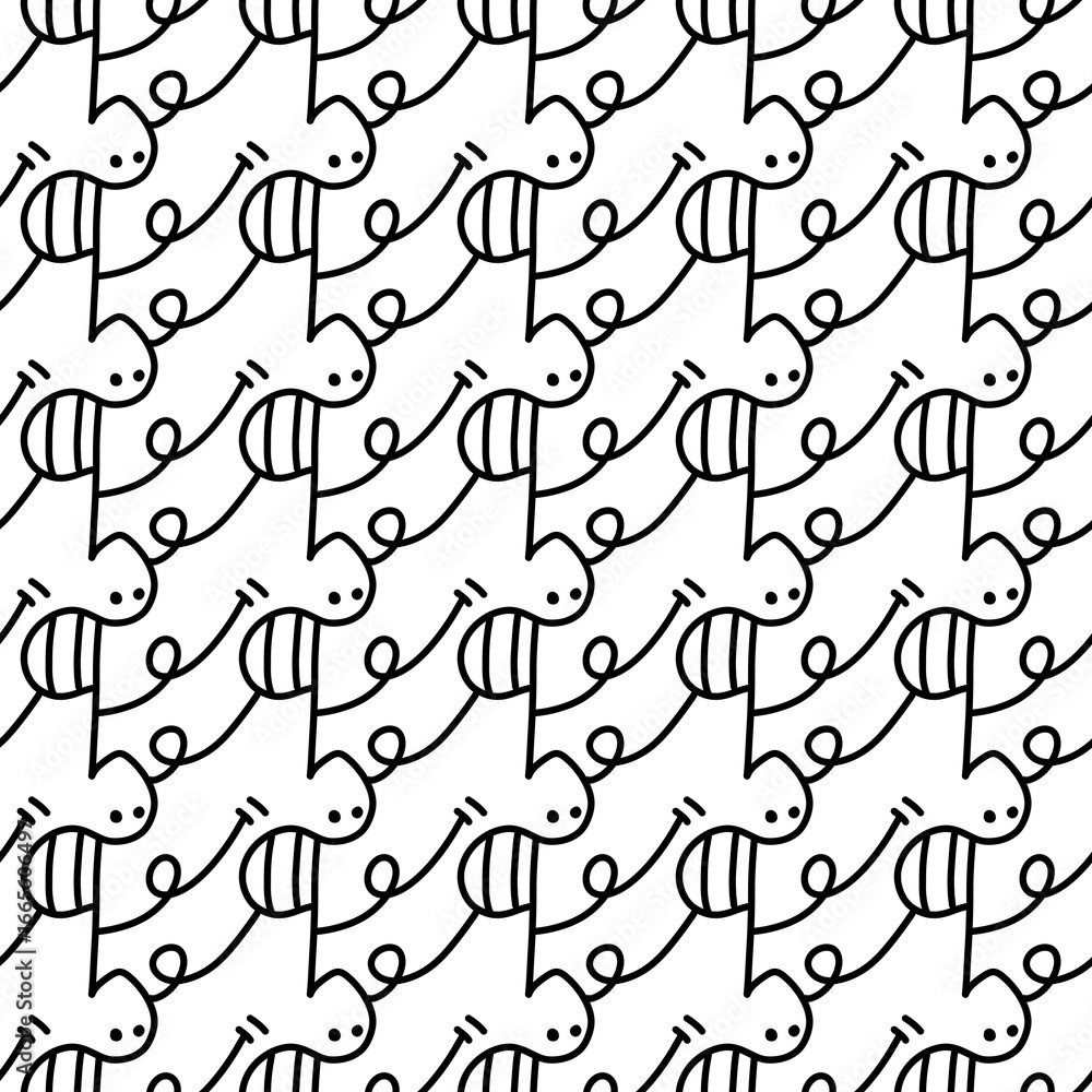 Poster seamless pattern of abstract background.