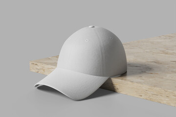 Professional Clean Baseball Hat Mockup for Identity Design