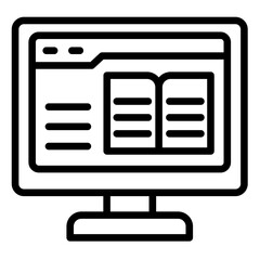 Learn  Icon Element For Design