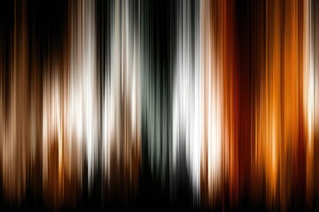 Abstract, vertical, blurred streaks of color