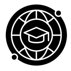 World  Icon Element For Design