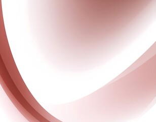 Abstract Red Curves White Background Design