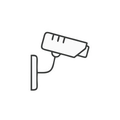 cctv camera icon isolated on white background from electronics collection. trendy cctv camera icons and modern cctv camera symbols for web, apps, UI.