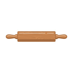 Wooden Rolling Pin with Handles