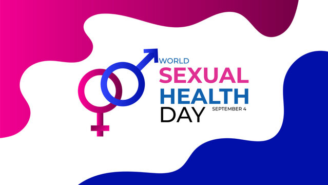 World Sexual Health Day poster vector illustration. Promote open conversations around sexual well-to raise awareness about the mission. pregnancy test symbol. Banner poster, flyer. vector illustration