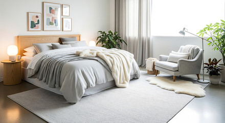 interior of a bedroom