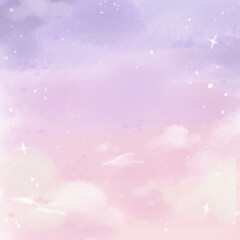 abstract background with stars