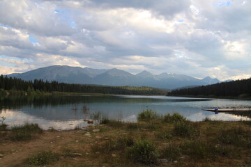 lake in the mountains