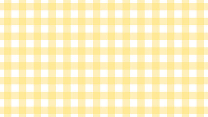Yellow plaid pattern with transparent background