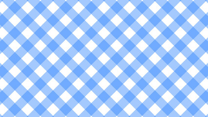 Blue plaid pattern with transparent background