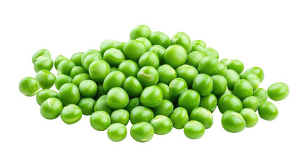 Green Pea Vegetable Many Angles and Views Side Top Front