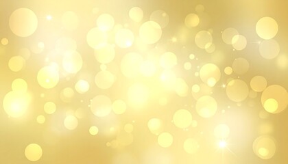 Fototapeta premium Golden bokeh lights, blurred background