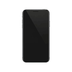 Sleek Modern Smartphone with Dark Screen Display