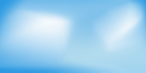 Abstract blue gradient background. Light blue smart blurred background.