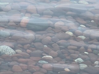 stones in water