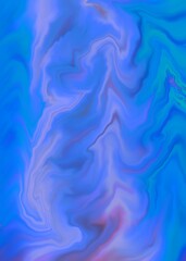 An imaginative illustration featuring a colorful, abstract character.