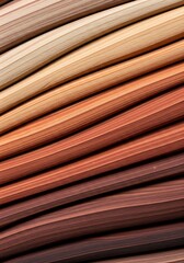 Harmonious gradient of parallel ridges creating a warm, organic texture with earthy undertones