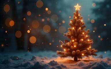 Christmas tree background. High quality