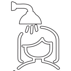 rinse line icon