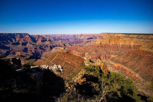 Canyon in Arizona. Desert mountain in National Park.