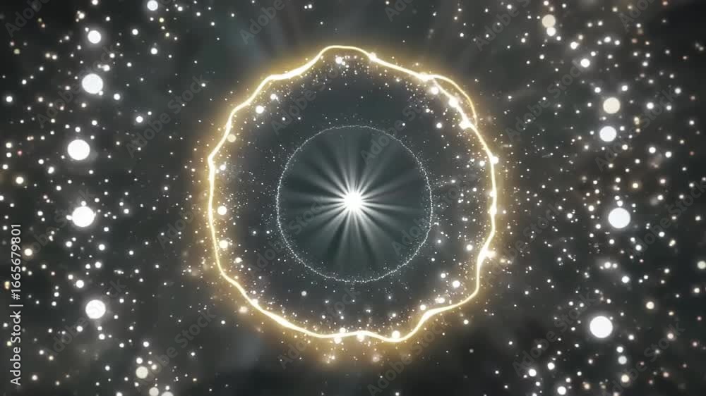 Wall mural a close up of a circular object with a star in the middle