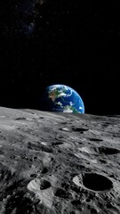 Earth from the moon (1)