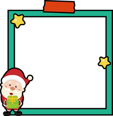 Obraz premium Christmas Polaroid Frame