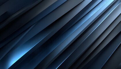 Obraz premium An abstract design featuring overlapping blue and black lines creating a modern and dynamic visual effect.