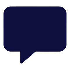 Fototapeta premium Chat Bubble Message Icon Vector