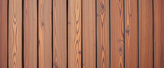 Obraz premium Rich brown wood planks, vertical grain, rustic texture, wooden background texture, brown