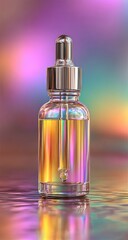 Colorful iridescent dropper bottle (2)