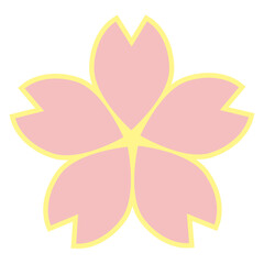 桜の和柄模様